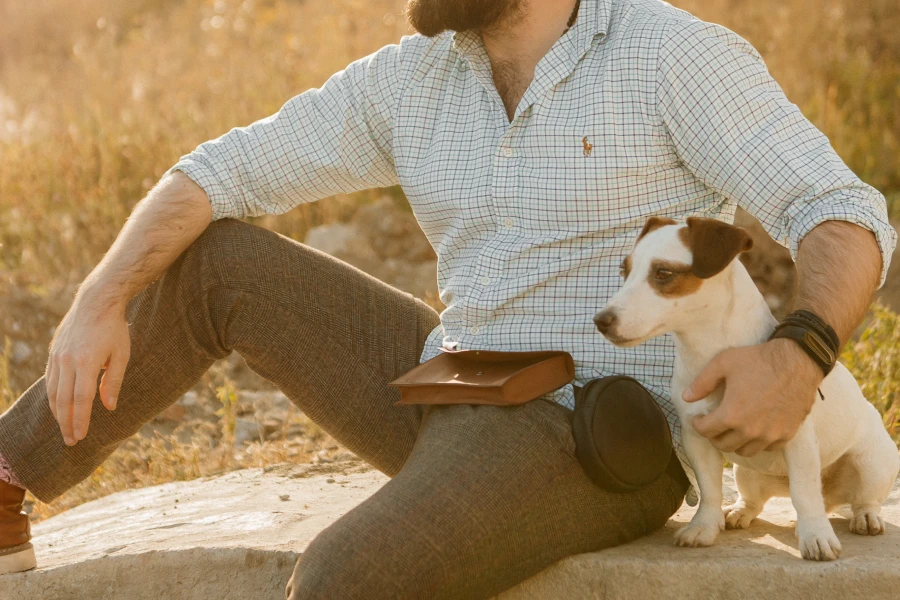 dog walking waist bag